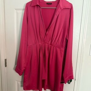 Elegant Pink Women's Dress